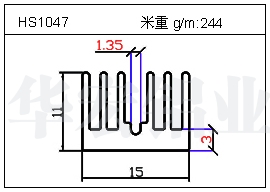 工業(yè)鋁型材HS1047