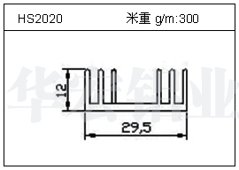 充電器鋁型材HS2020