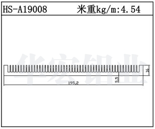 插片散熱器HS-A19008