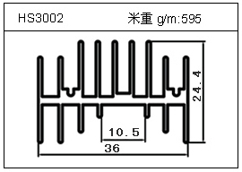 電焊機(jī)鋁型材HS3002
