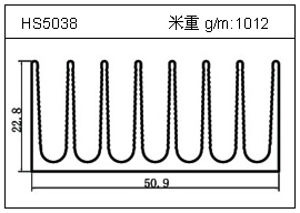 冷拔管鋁型材HS5038